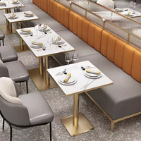 Großhandel Klassische Gewerbliche Restaurant Café Hotel Schnellrestaurant Maßgefertigte Möbelsets