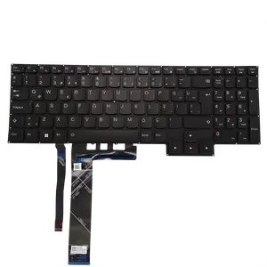 Keyboard Laptop RGB Backlit TR Turkey untuk LENOVO R7000 2020 Legion 5-15IMH05 PO5CYXRGBG SN21C99742 PK133913B13