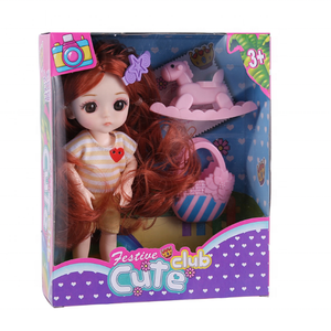 Venta Directa <span class=keywords><strong>de</strong></span> Fábrica, Muñeca <span class=keywords><strong>de</strong></span> Moda con Vestido Bonito, Nueva Llegada, Muñeca <span class=keywords><strong>de</strong></span> 6 Pulgadas para Niñas - Product Image 6