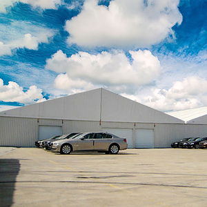 40x60 xe đạp kho công nghiệp lưu trữ xây dựng khung nhôm công nghiệp Lều kho Lều PVC lưu trữ lều - Product Image 2