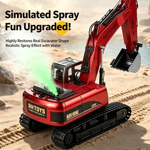 <span class=keywords><strong>Mini</strong></span>-excavatrice télécommandée DWI 15 canaux en alliage, échelle 1/20, avec chargeur USB – Modèle expert - Product Image 5