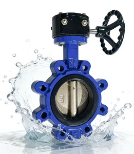 Двухстворчатый поворотный затвор из нержавеющей стали, пневматический поворотный затвор, 4-дюймовый нержавеющий поворотный затвор с креплением на фланец - Product Image 1