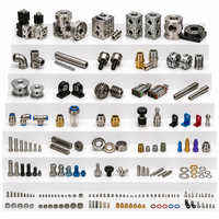 Piezas Mecanizadas CNC de 5 Ejes Personalizadas, Componentes de Precisión Torneados y Fresados, Aluminio, Acero Inoxidable, Latón Anodizado, Fábrica ODM OEM
