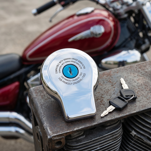 ชุดล็อคถังน้ำมันรถจักรยานยนต์พร้อมชุดกุญแจใช้ได้กับ XJ750 XJ650ที่เป็นแก๊สป้องกันการโจรกรรมและกุญแจ - Product Image 1