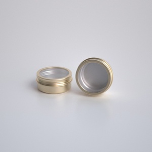 Mini Envases de Aluminio de 10g/10ml para Bálsamo Labial, con Ventana y Tapa Metálica, para Cosméticos - Product Image 5