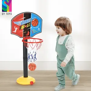 SY Kids basketball stand gioco giocattoli lift stand pallacanestro gonfiabile ragazzo sport palla telaio giocattoli