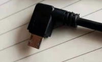 Câble de charge rapide et de transfert de données USB-C à angle droit, conducteur en cuivre pur, gaine métallique tressée, pour ordinateur, appareil photo, imprimante