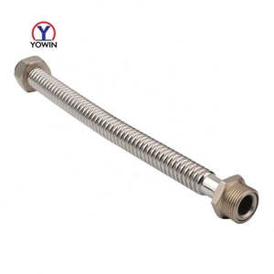 Yowin 60 см SS201 F3/4xM 3/4 гибкий автомобильный выхлопной шланг гофрированный гибкий всасывающий шланг для пруда - Product Image 2