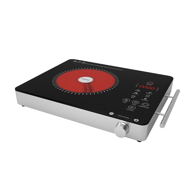 Ceramic Electric Stove Infrared Hot Plates Multifunction Digital Burner Induction Cooker Cooktop With Handles