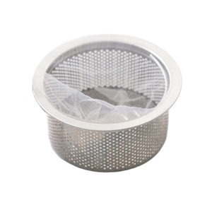 9*10CM 100 pezzi lavello da cucina rete filtrante di drenaggio in poliestere sacchetto della spazzatura filtro collettore di polvere sacchetto con piccoli fori - Product Image 1