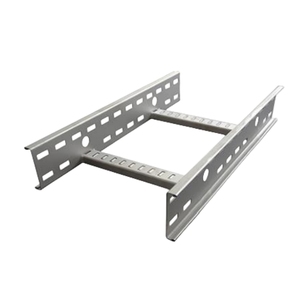 Direct Manufacturer HDG Cable <b>Ladder</b> Tray Custom Size Galvanized SS304 Steel Open Type Ventilated Tray for Commercial Building - Product Image 3