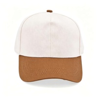 Casquette de baseball décontractée à visière incurvée non structurée, broderie étoile à cinq branches bicolore, ajustable, pour le quotidien et l'extérieur