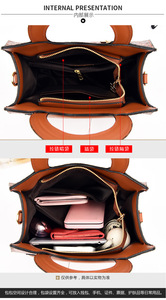 Bolsos de Mano de Lujo para Mujer al por Mayor, Bolsos de Cuero PU Patentado, Bolsos de Hombro y Bandolera para Mujer - Product Image 5