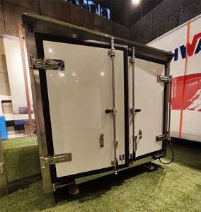 2025 BULLEX poids léger FRP + PU/<span class=keywords><strong>XPS</strong></span> + FRP corps de camion réfrigéré boîte de refroidissement camion frigorifique boîte en aluminium coins de camion - Product Image 2