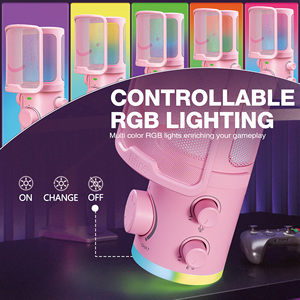 <span class=keywords><strong>Fifine</strong></span> TAM6บูมแขน <span class=keywords><strong>USB</strong></span>-<span class=keywords><strong>C</strong></span> ไมโครโฟนชุดมืออาชีพตรวจสอบลดเสียงรบกวนไมโครโฟน <span class=keywords><strong>USB</strong></span> RGB คอนเดนเซอร์ - Product Image 3