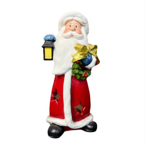 Moule en résine sculptée artistique Père Noël Décoration de Noël pour la maison Artisanat Fournitures de fête et décorations de poupées Cadeaux - Product Image 6