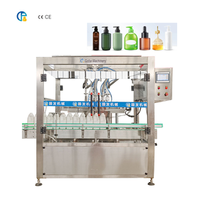 Remplisseuse automatique à quatre têtes pour liquides (savon liquide, eau, jus, miel) – Capacité 500 ml – Piston <span class=keywords><strong>métallique</strong></span> pour produits chimiques liquides - Product Image 1