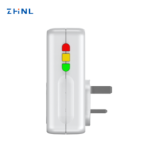 Adaptateur de prise numérique monophasé 13A ZHNL avec protection contre les surtensions, prise européenne automatique, protection du réfrigérateur, protecteur de tension 230v