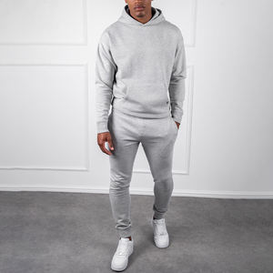 Vendita calda da uomo Set <span class=keywords><strong>felpa</strong></span> con cappuccio e <span class=keywords><strong>felpa</strong></span> Slim Fit con <span class=keywords><strong>pantaloni</strong></span> da <span class=keywords><strong>Jogger</strong></span> per abbigliamento da ginnastica Premium Soft Feel - Product Image 1