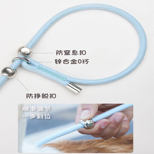 Show-quality P-type <b>leash</b>/P-type chain <b>dog</b> <b>leash</b>/training <b>leash</b> for small, medium, and large <b>dogs</b>, suitable for outdoor walks - Product Image 1