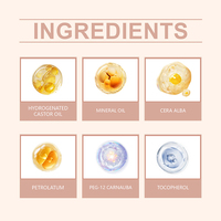 Vente chaude, logo personnalisé, marque privée, pommade coiffante hydratante biologique pour cheveux, cire pour cheveux en bâton