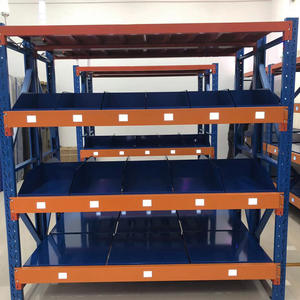 Portaoggetti per Stacking Smart con soluzione interattiva per pesatura ERP magazzino interattivo rack in metallo sensori di forza e celle di carico - Product Image 2