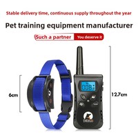 Professionelles Ferngesteuertes Hundetraining-Gerät 300m Reichweite Schock- und Vibrationshalsband für Effektives Verhaltenstraining
