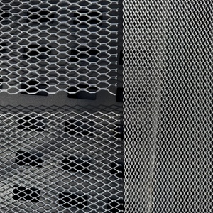 Grille métallique extensible en aluminium résistant à la corrosion, motif losanges, pour décoration automobile, bureaux, plafonds et suspensions domestiques - Product Image 1