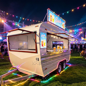 Remolque de Comida de Acero Inoxidable OEM, Quiosco Móvil de Helados, Tienda al Aire Libre en Venta, Marca REALMENTE, Color Personalizado, Cafetería Portátil - Product Image 3