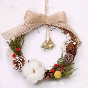Christmas Rattan Wreath <b>DIY</b> Craft <b>Kit</b> Handmade Indoor for Kindergarten & Home Decoration - Product Image 3