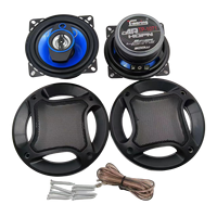 2 buah Speaker Stereo musik mobil HIFI 2 arah, Speaker Stereo musik mobil Audio HIFI 6 inci 12V 500W 12V dengan cakram gaya koaksial Subwoofer dan Tweeter untuk Audio Surround