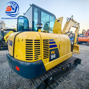 Excavatrice sur chenilles Komatsu PC56 d'occasion en bon état à vendre, excavatrice sur chenilles Komatsu PC56 d'occasion de haute qualité à bas prix - Product Image 1