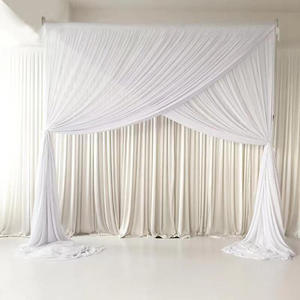 <span class=keywords><strong>Tende</strong></span> Elasticizzate in Spandex Antirughe per Sfondo Matrimoniale, Decorazione per Eventi e Feste, Bianco - Product Image 4