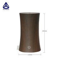 Aromacare – humidificateur de brume ultrasonique, 300ml, hôtel, maison, SPA, aromathérapie, huile essentielle, Grain de bois naturel, diffuseur d'arôme