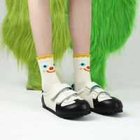 Chaussettes de dessin animé mignonnes, chaussettes en coton Kawaii Panda pour femmes et hommes, chaussettes décontractées amusantes créatives, vente en gros personnalisée