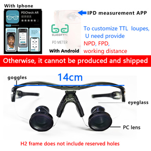 Buriet Galileo 2.5/3.0/3,5x Ttl Medische Vergrootglas Chirurgische Loepen Tand Loepen - Product Image 2