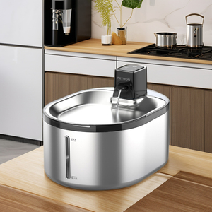 Bebedero Automático para Perros CITICITY de 4L, Fuente de Agua para Mascotas de Acero Inoxidable de Alta Calidad con Puerto USB y Caja de Batería para Gatos Pequeños - Product Image 4