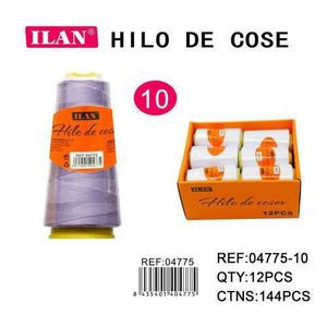 Filo da Cucito Ilan 2750 Metri Colore Xueqing Confezione da 10 per Cucito - Product Image 3