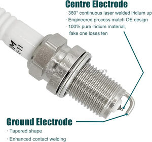 Bougies d'allumage Iridium 7781 lot de <span class=keywords><strong>6</strong></span> BKR6EIX-11 pour Chrysler 300 Sebring Town Country Pacifica <span class=keywords><strong>Dodge</strong></span> <span class=keywords><strong>Charger</strong></span> Nitro Journey - Product Image 5