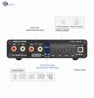 4 Kanal 5.0 BT Metal HiFi Amfi 50Wx4 4-8Ohm 98dB Sinyal-Gürültü Oranı Ev Sinema Hoparlörü Ses Güç Amplifikatörü