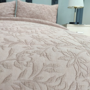 Colchas Juegos de edredón Coverlets Poly Algodón Jacquard Coverlet Set <span class=keywords><strong>Rosa</strong></span> <span class=keywords><strong>Colcha</strong></span> acolchada para todas las estaciones - Product Image 3