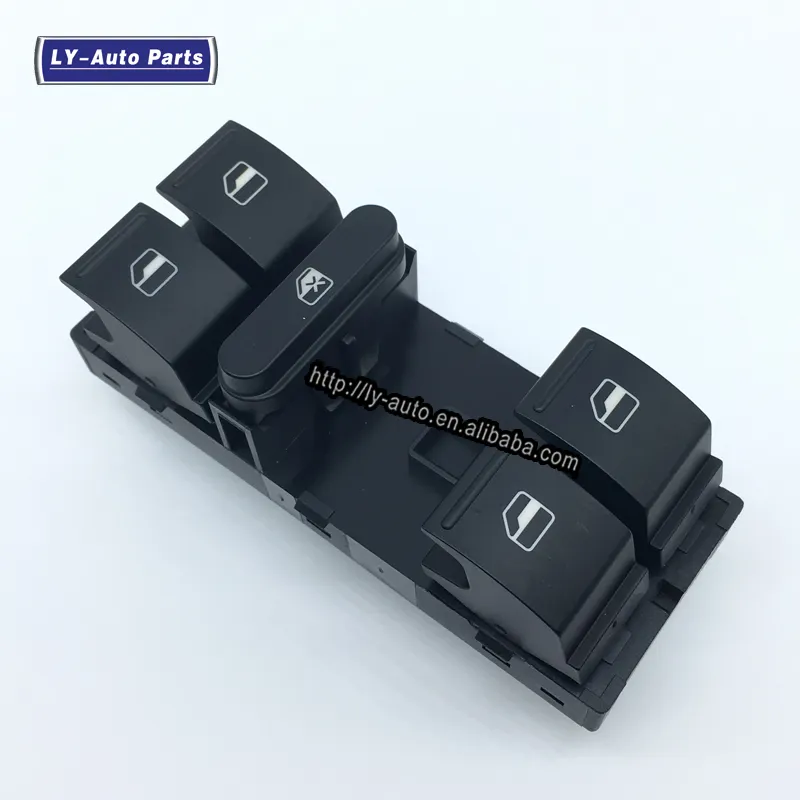 पावर मास्टर विंडो स्विच के लिए ड्राइवर की ओर चश्मा नियंत्रण बटन के लिए VW जेट्टा गोल्फ के लिए के लिए 5 Passat पोलो के लिए OEM 1K4959857B