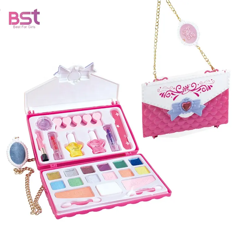 Kit de maquillage lavable et Non toxique, cadeaux d'anniversaire pour filles, cosmétiques
