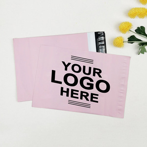 לוגו ידידותי לסביבה מודפסת דיוור שחור פולי דואר שקיות ביגוד חבילות שקיות אריזות פלסטיק שקיות לאריזת שקיות פלסטיק לביגוד - Product Image 2