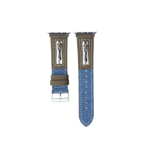 Vintage Nato Belt blue Fabric Watch Strap 18mm 20mm 22mm 24mm Waterproof Canvas Watch Bands