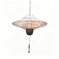 OYATE 1200W/1500W Chauffage infrarouge suspendu pour plafond, idéal pour les stands de restauration extérieurs et le chauffage des espaces de traiteur