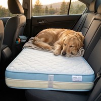 Maßgefertigtes Kühlendes Weiches Reise-Hundebett mit Silikon-Taschenfederkern Orthopädisches Waschbares Kissen