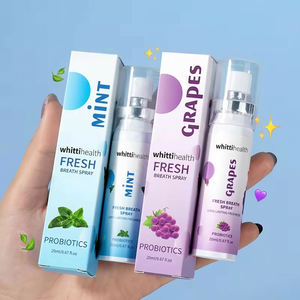 Perfume Eliminador de Olor Bucal con Logotipo Personalizado, Spray Refrescante Bucal, Spray de Limpieza Bucal Portátil Antes del Beso - Product Image 1