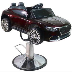 Saç salonu mobilyası modern çocuk berber koltuğu bebek karikatür sandalye araba berber araba sandalye çocuklar için - Product Image 1
