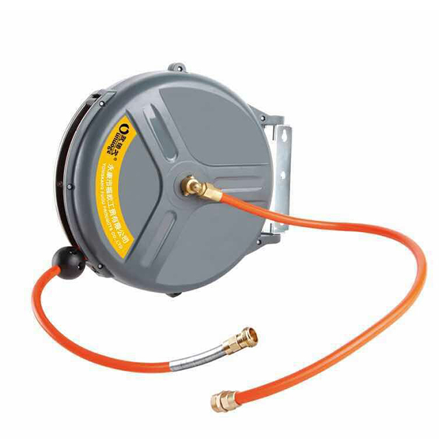 Автоматическая катушка для воздушного шланга 12 м, выдвижная катушка для шланга